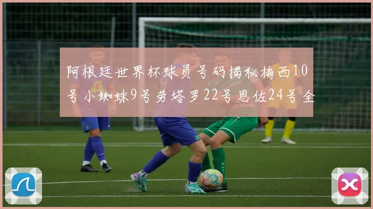 阿根廷世界杯球员号码揭秘梅西10号小蜘蛛9号劳塔罗22号恩佐24号全解析